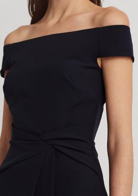 Lauren Ralph Lauren Crepe Off-the-Shoulder Gown | belk