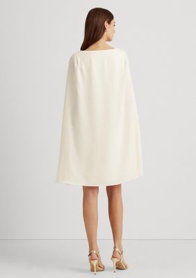 Lauren Ralph Lauren Cape Georgette Cocktail Dress | belk