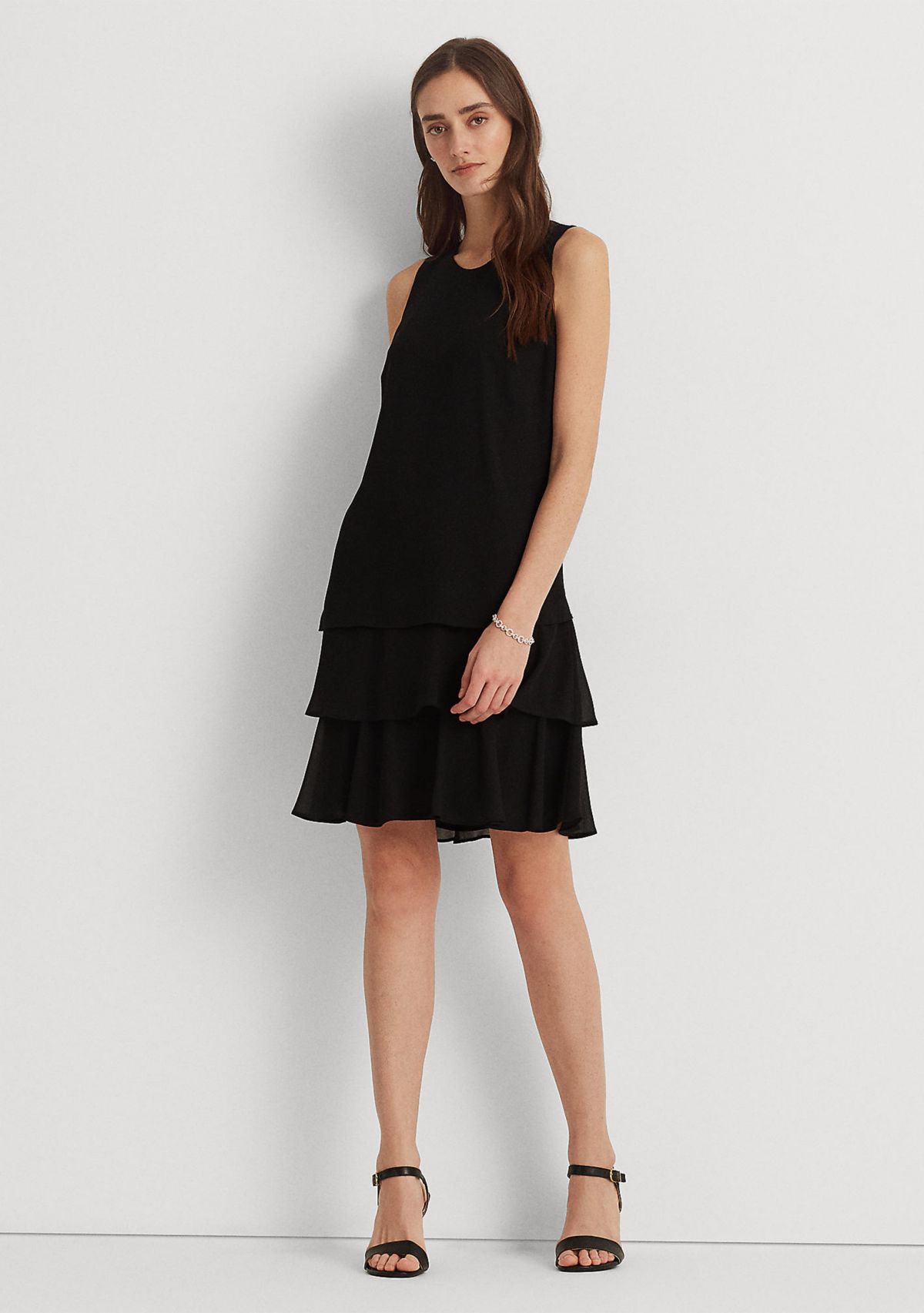 Georgette Shift Dress
