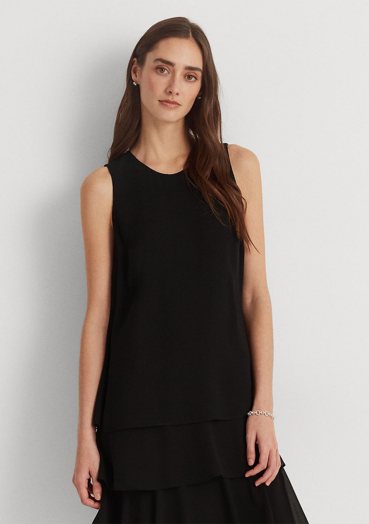 Georgette Shift Dress