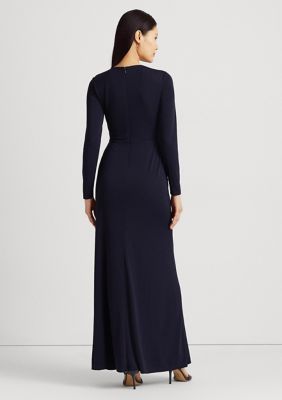 Lauren Ralph Lauren Twist-Front Jersey Gown | belk