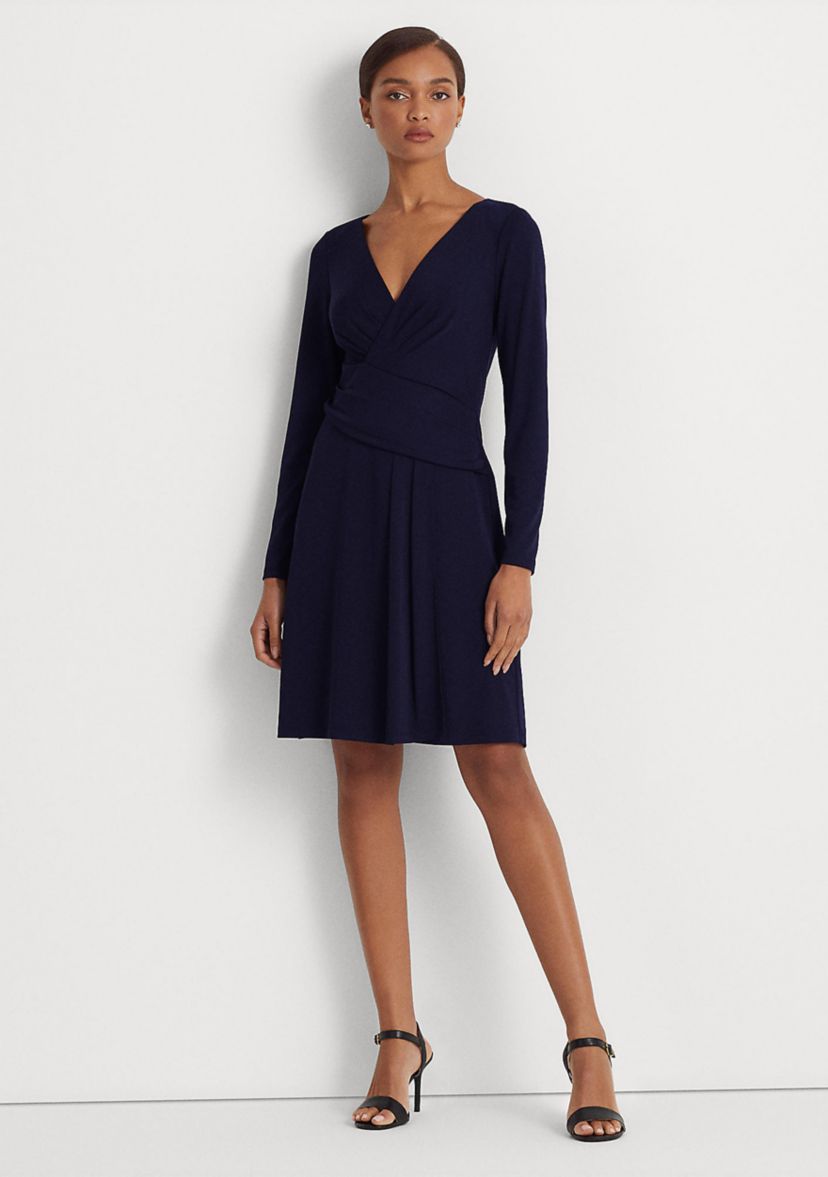 Womens Jersey Long Sleeve Dress