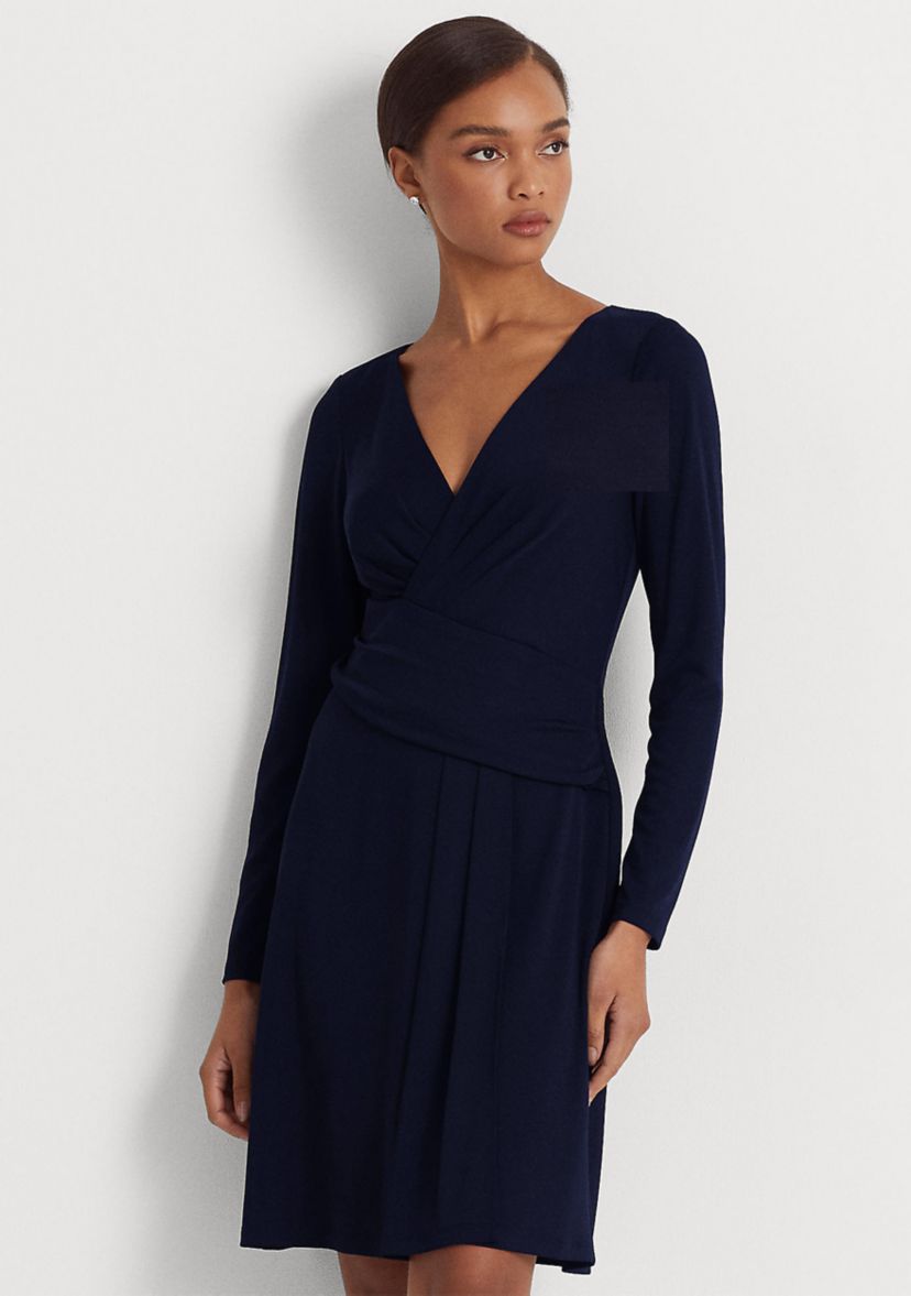 Womens Jersey Long Sleeve Dress