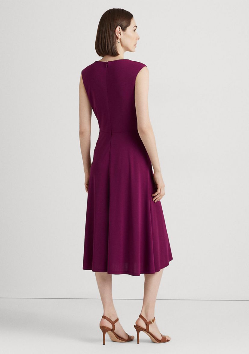 Twist Front Jersey Dress
