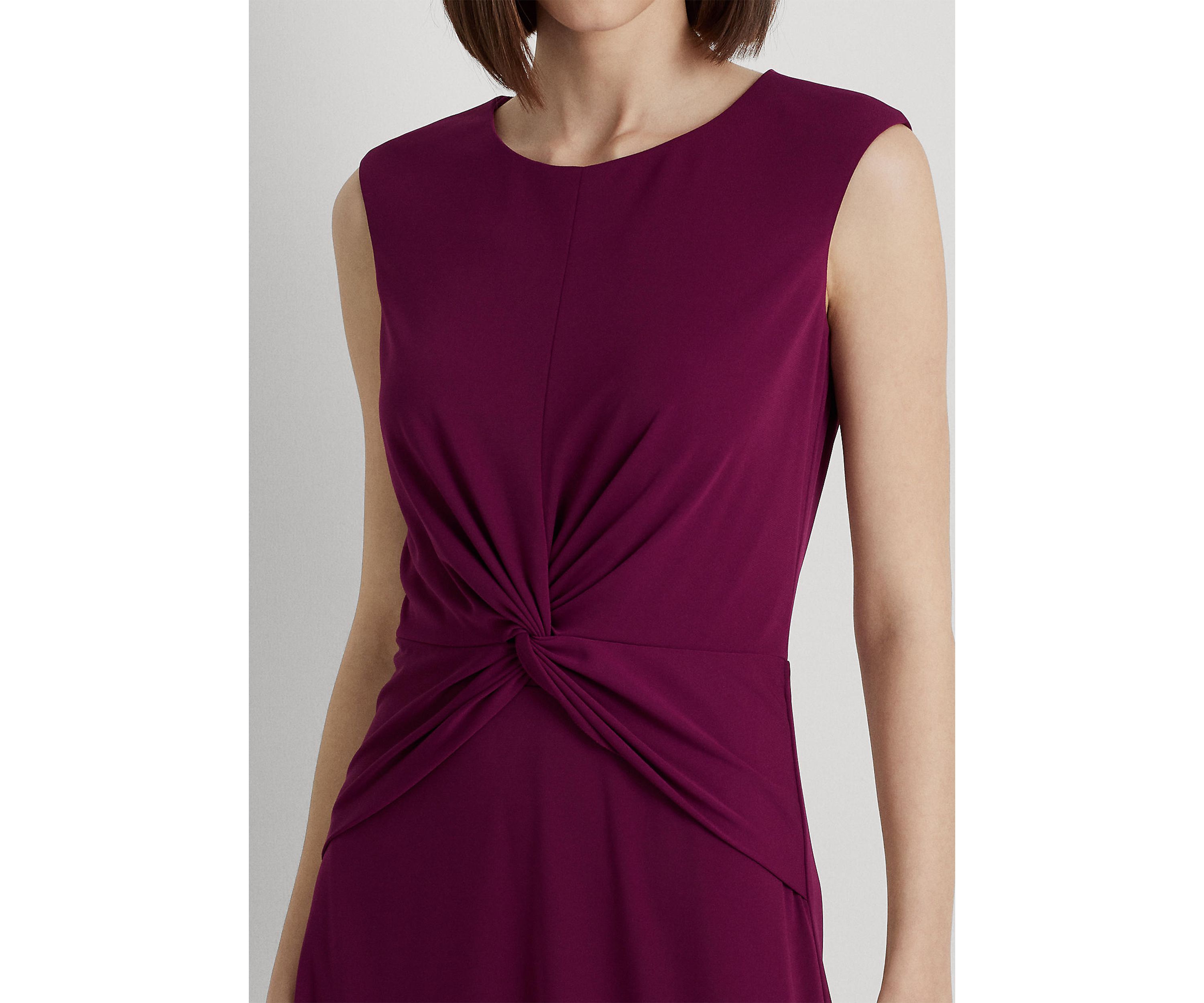 Twist Front Jersey Dress