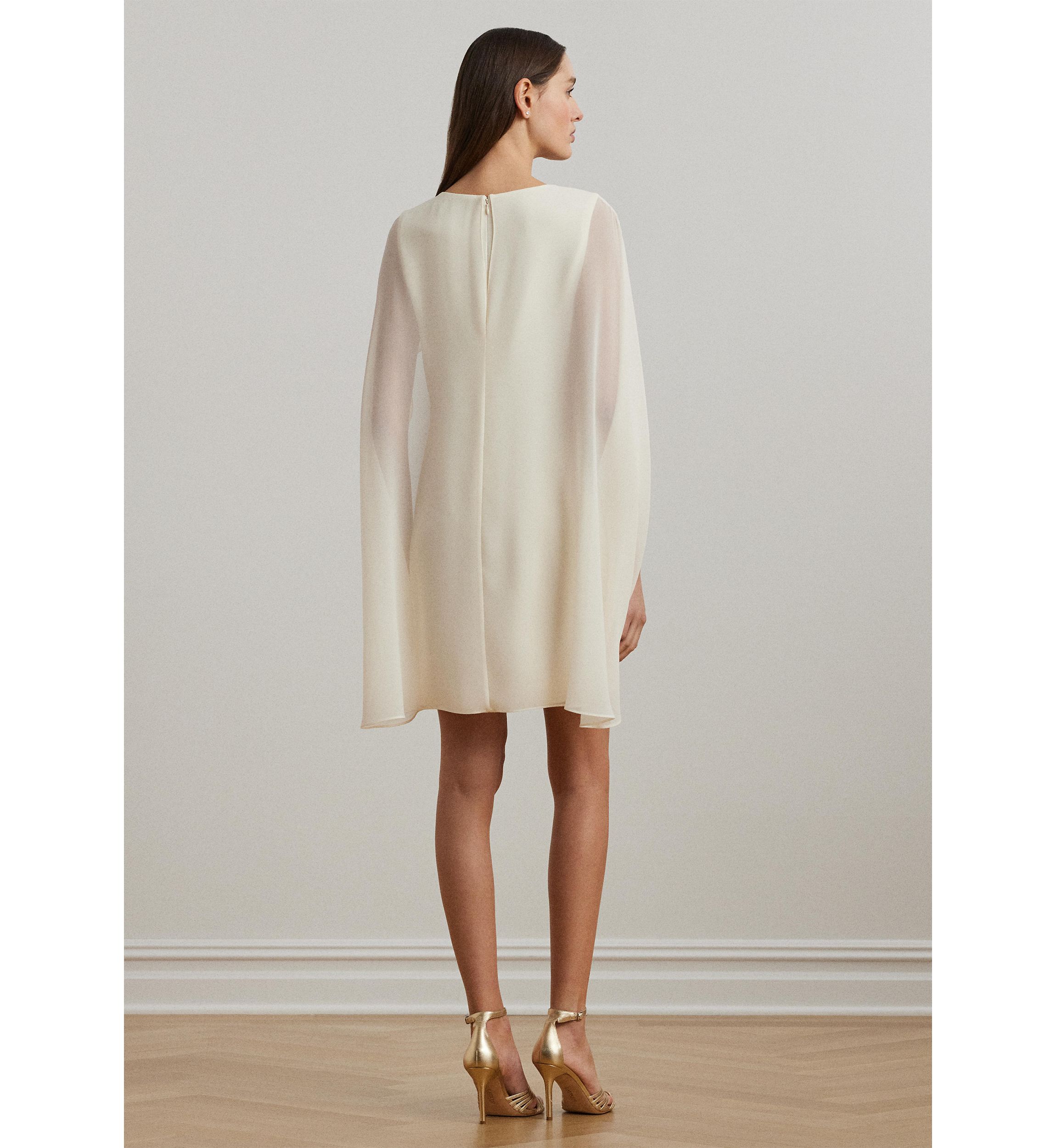 Cape Cocktail Dress