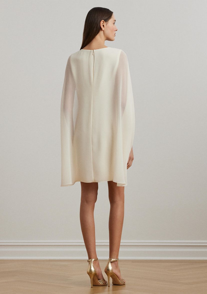 Cape Cocktail Dress