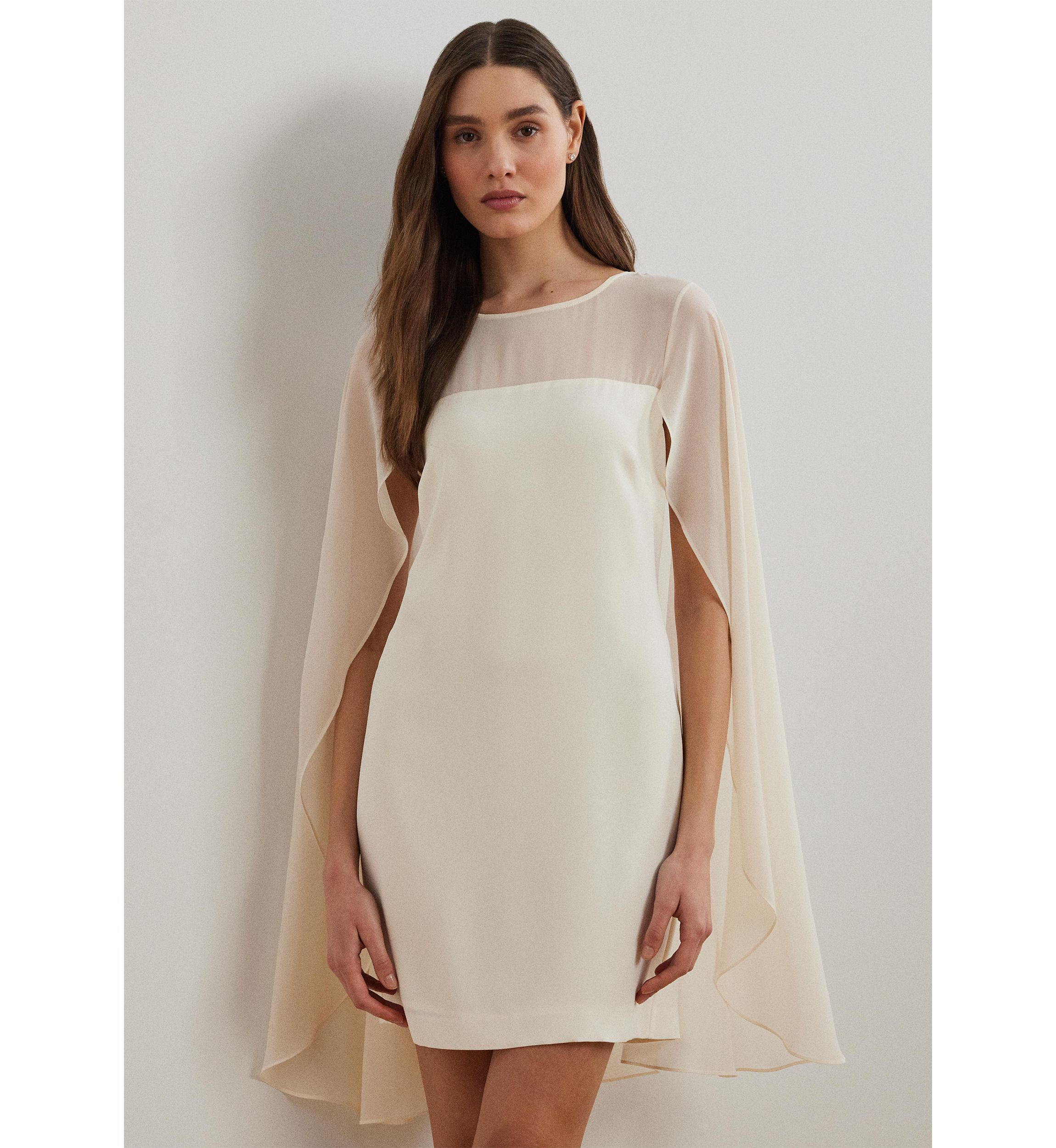 Cape Cocktail Dress