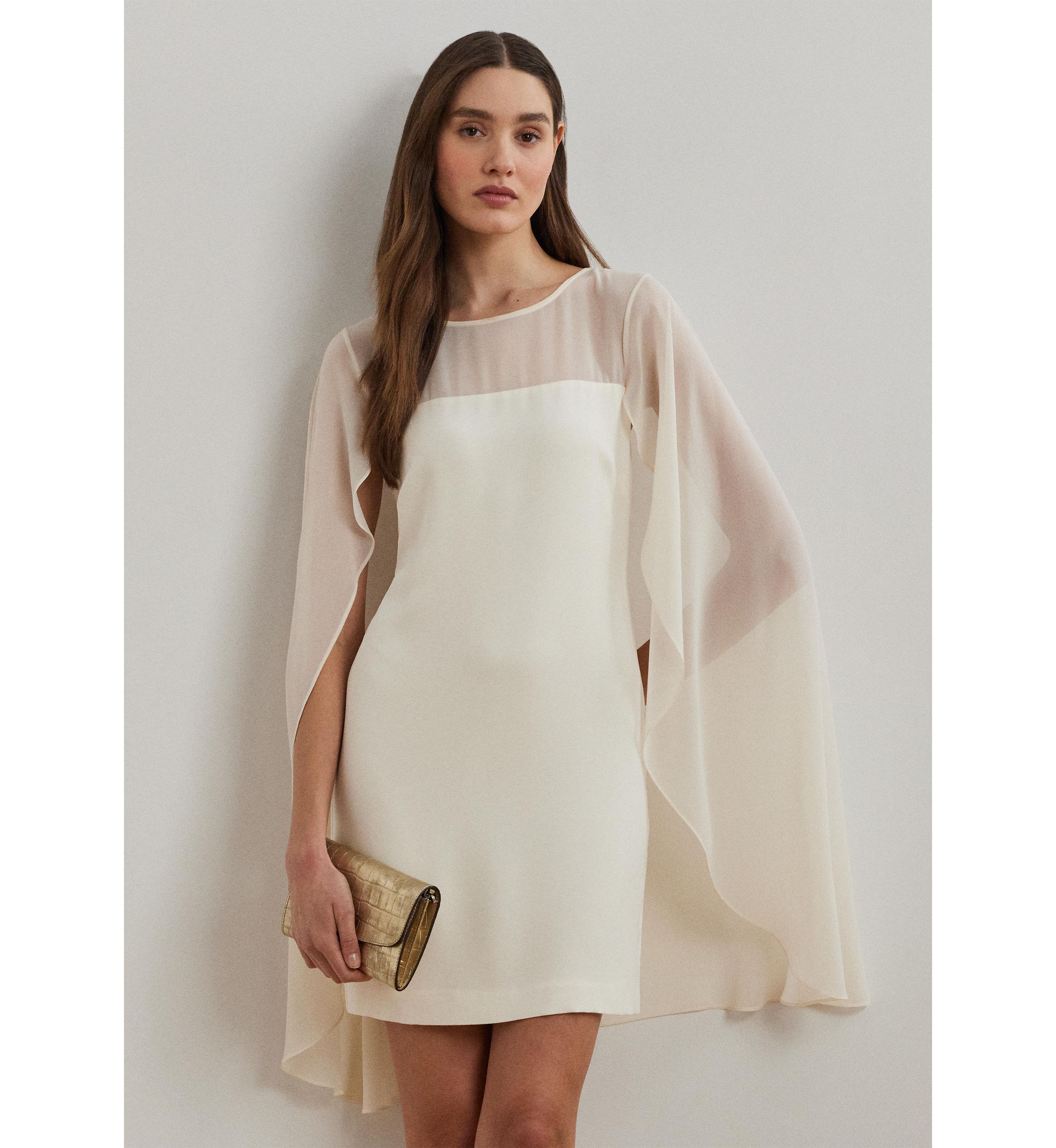 Cape Cocktail Dress