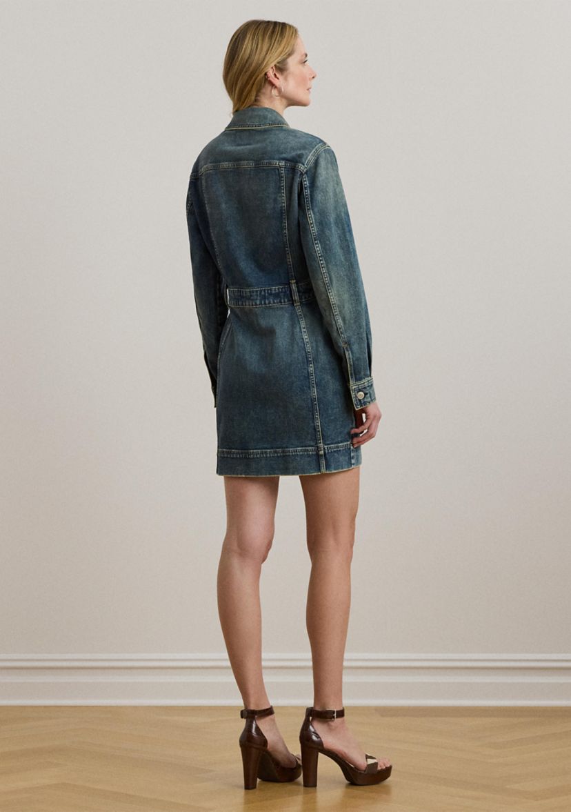 Denim Trucker Dress
