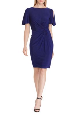 Lauren Ralph Lauren Twisted-Knot Jersey Dress | belk