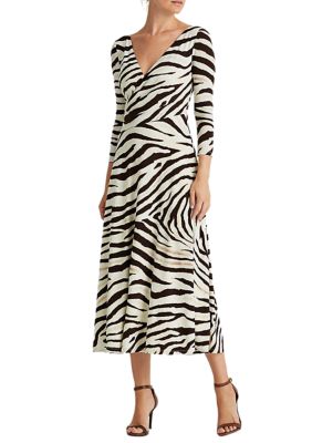 Lauren Ralph Lauren Print Jersey Dress | belk