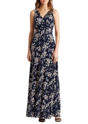 Lauren Ralph Lauren Floral Jersey Maxi Dress | belk
