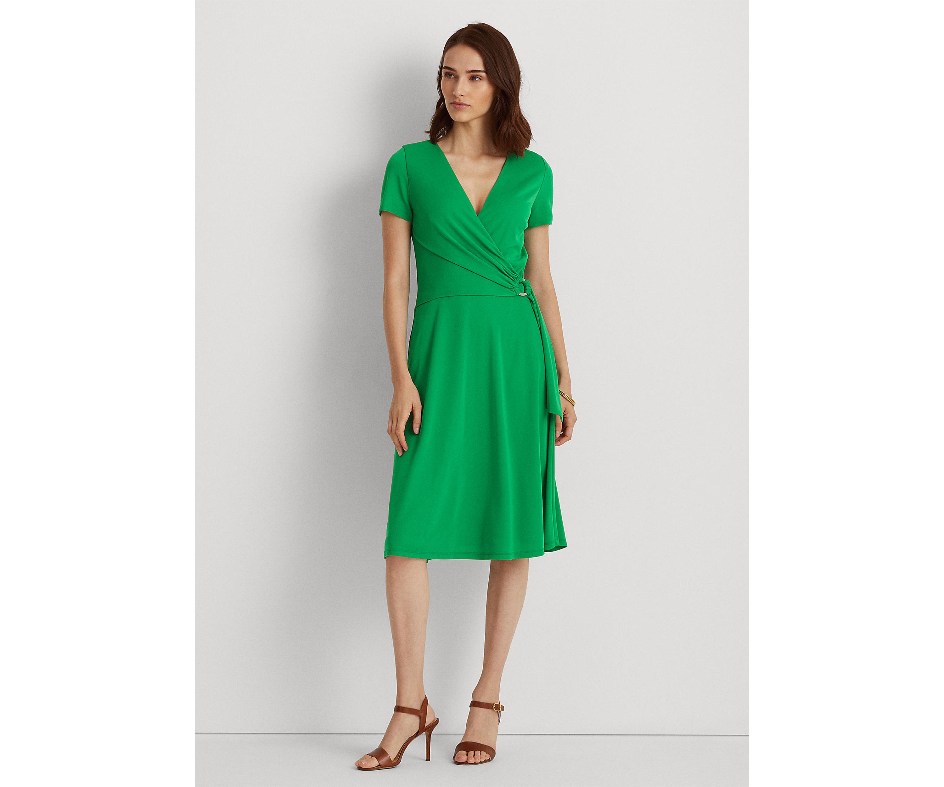 Jersey Short-Sleeve Dress