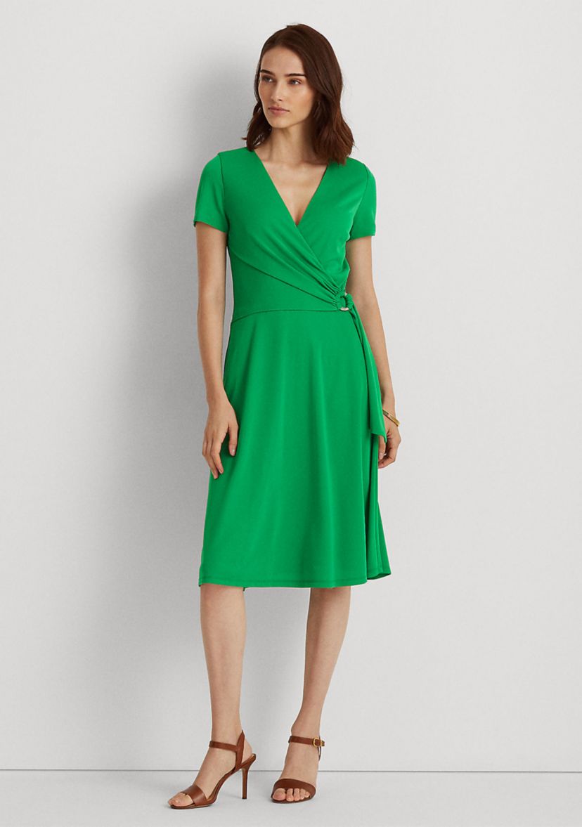 Jersey Short-Sleeve Dress