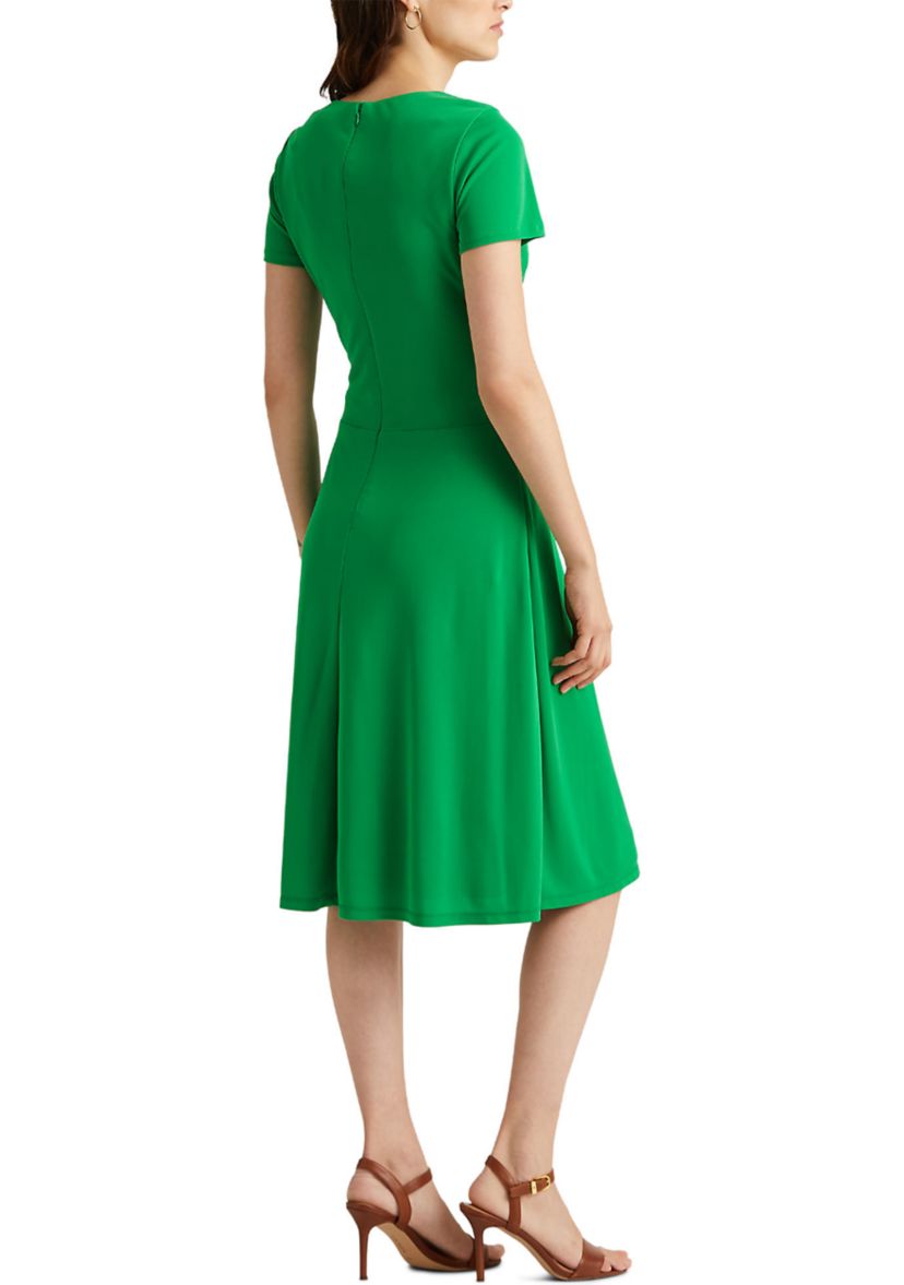 Jersey Short-Sleeve Dress