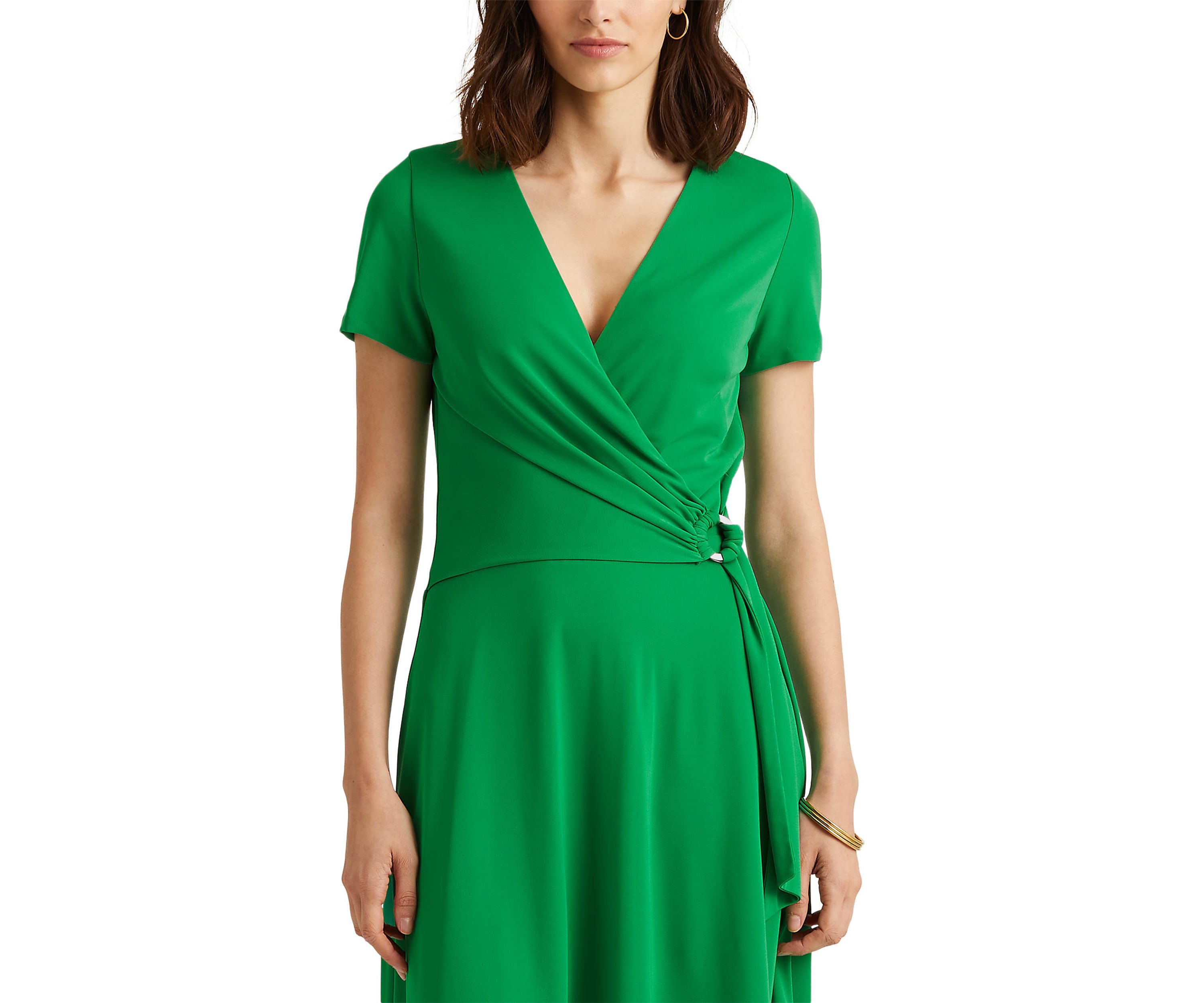 Jersey Short-Sleeve Dress
