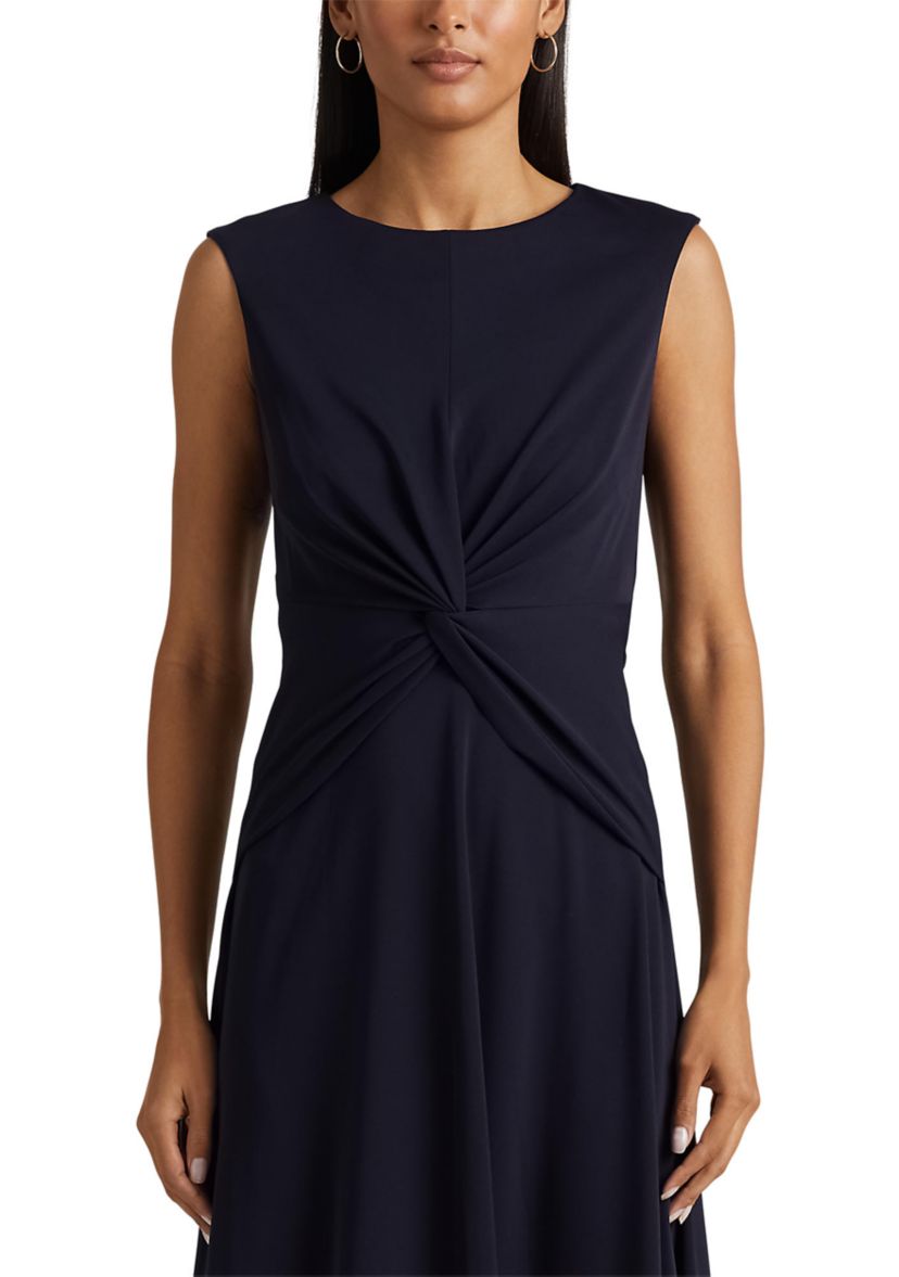 Twist Front Jersey Dress