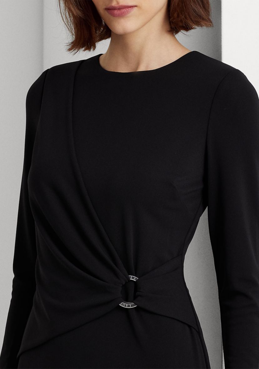 Jersey Three-Quarter-Sleeve Dress