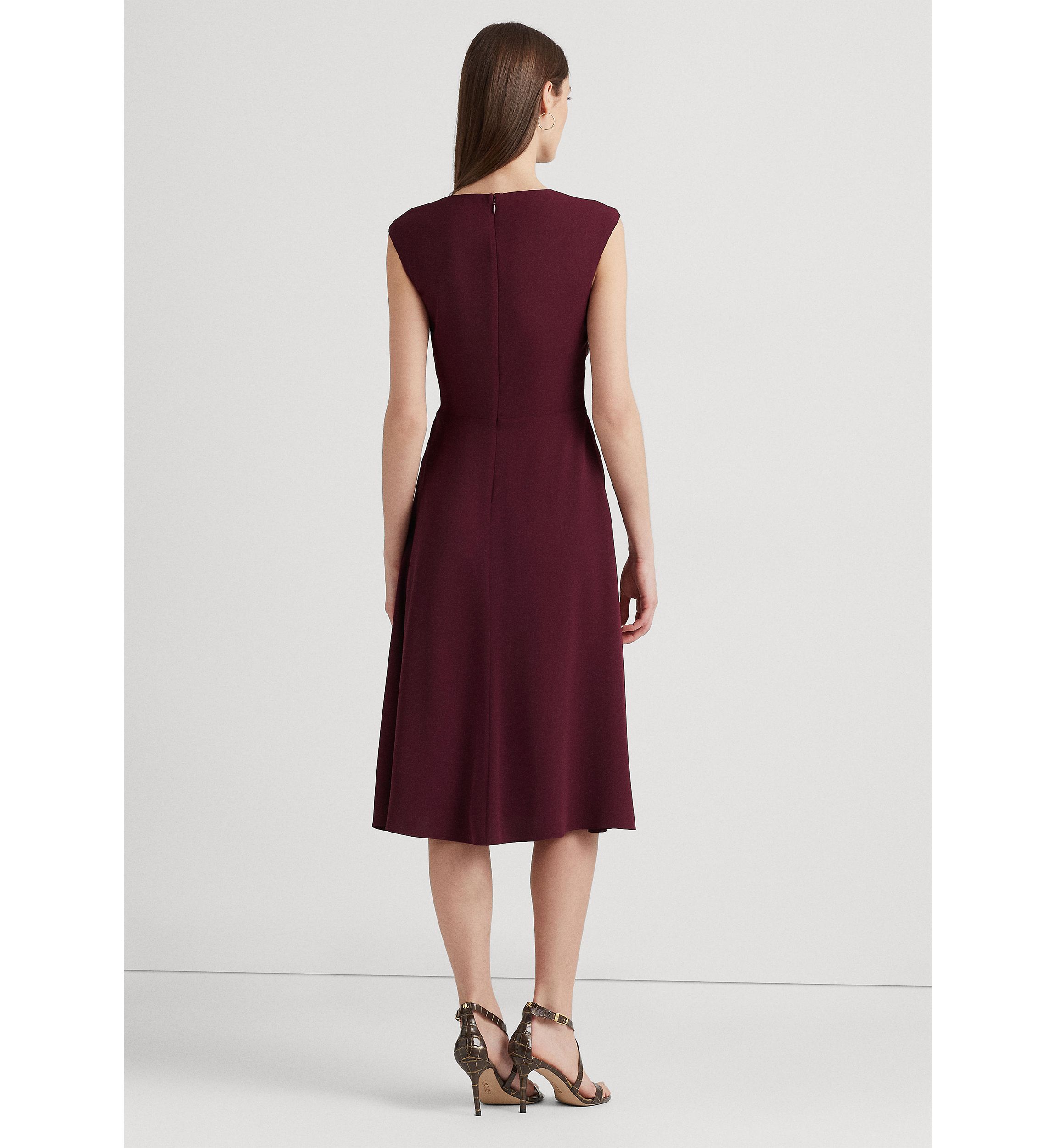 Kaytlin Cap Sleeve Keyhole Neck Dress