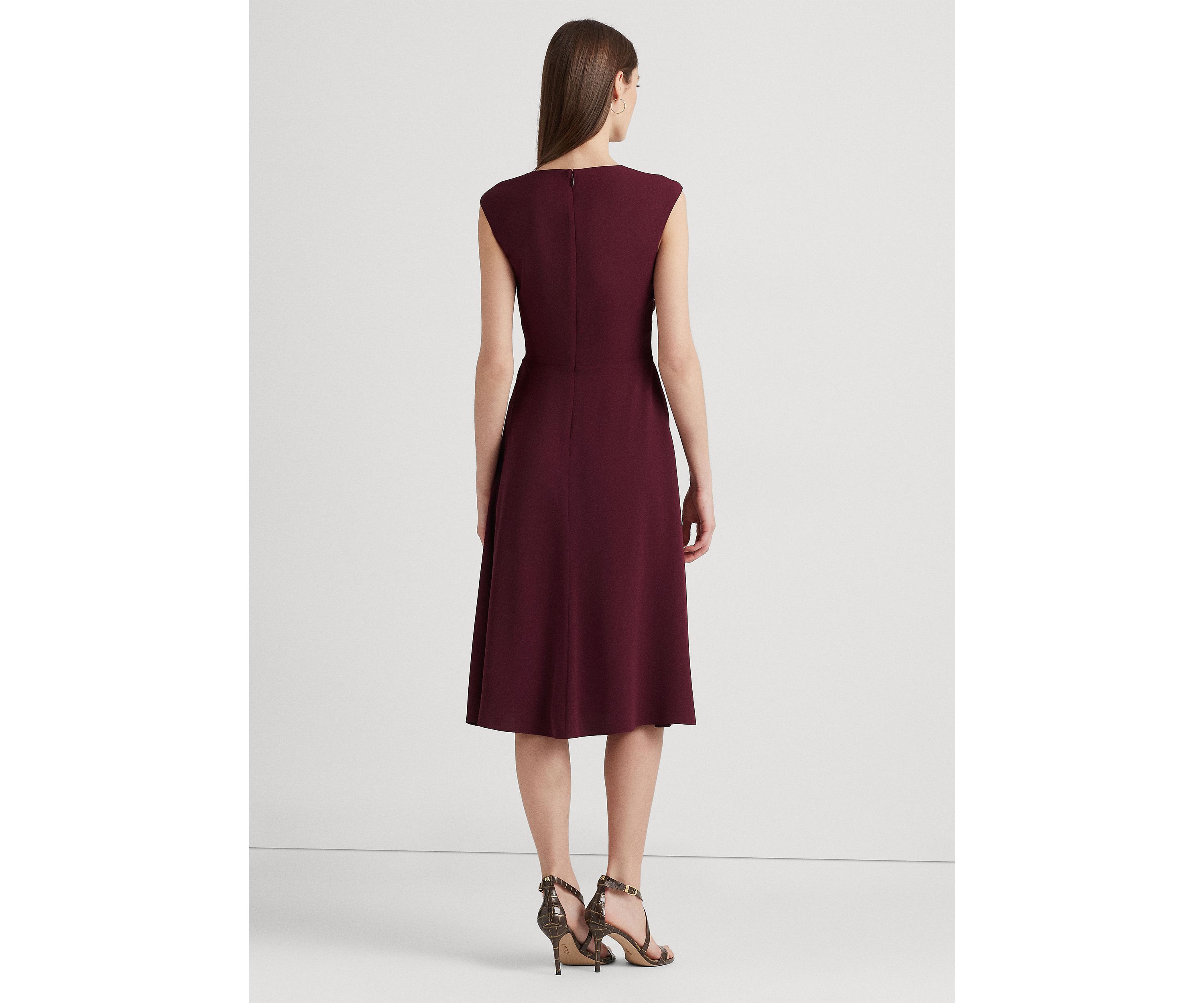 Kaytlin Cap Sleeve Keyhole Neck Dress