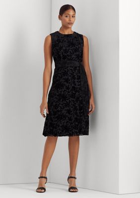 Lauren Ralph Lauren Women's Burn Out Velvet Cocktail Dress | belk