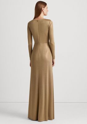 Lauren Ralph Lauren Women's Twist-Front Foil Print Jersey Gown | belk