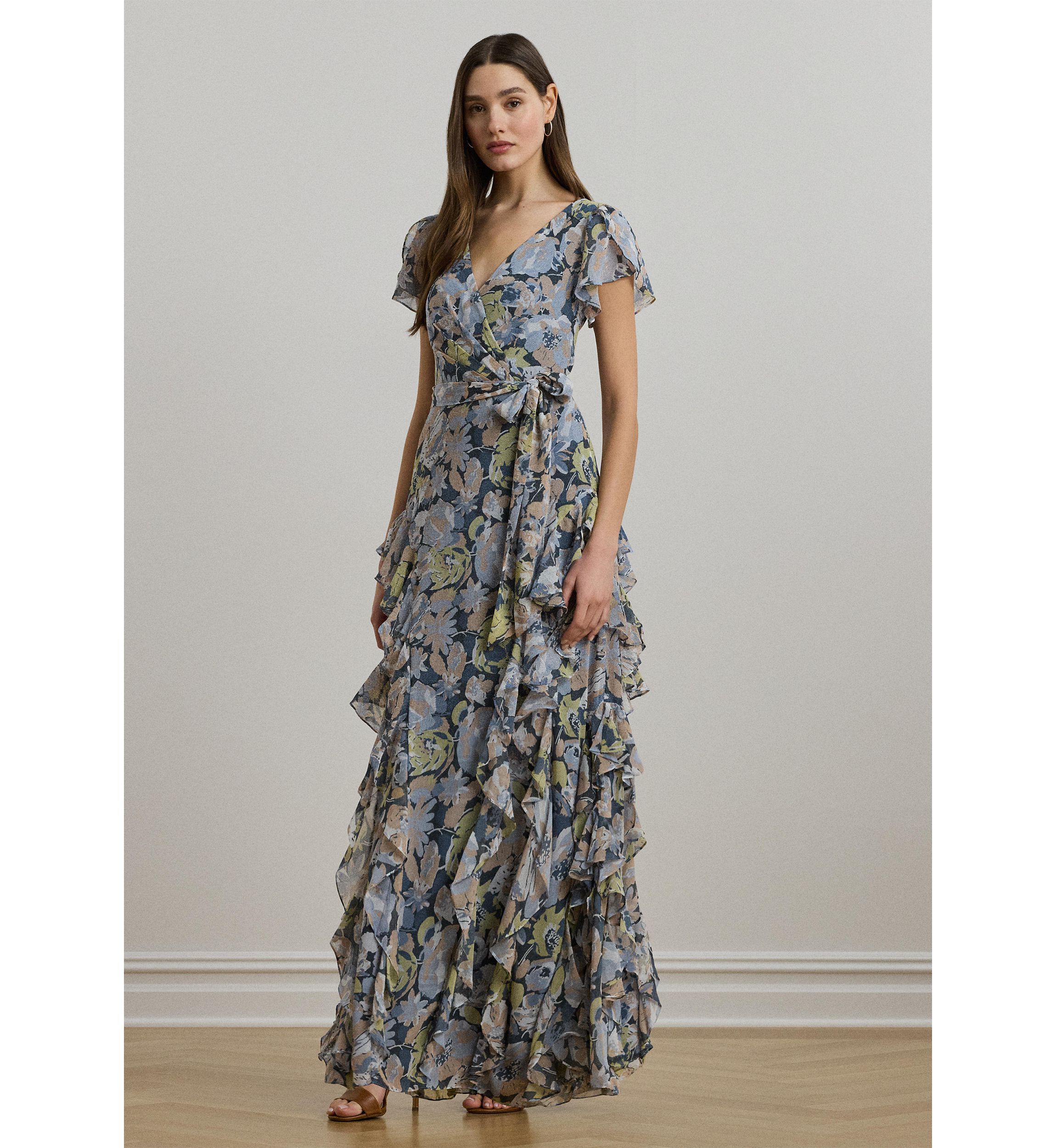 Kimbinell Flutter Sleeve Dress