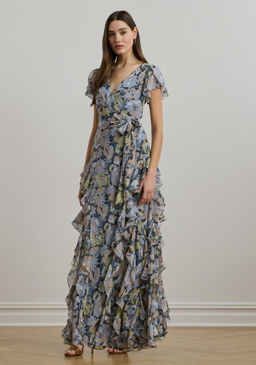 Kimbinell Flutter Sleeve Dress