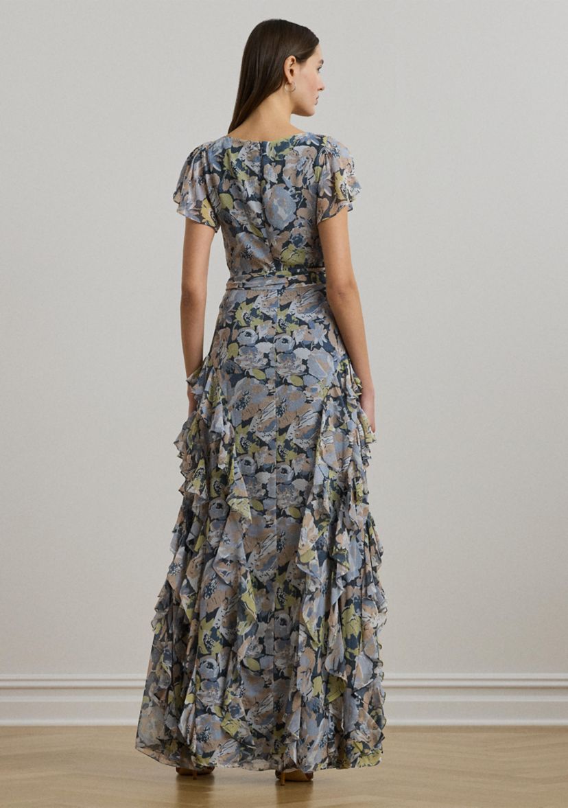 Kimbinell Flutter Sleeve Dress