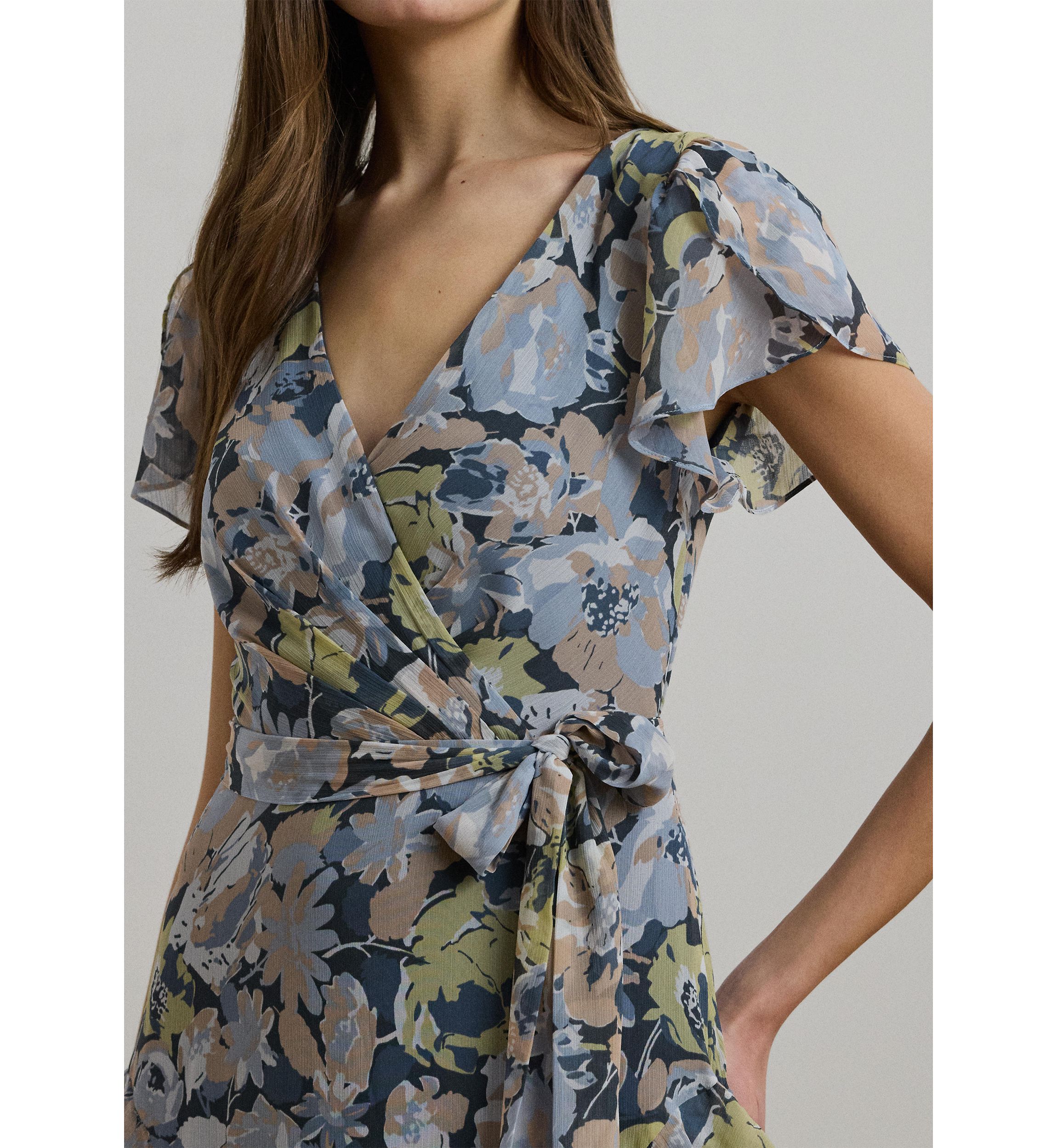 Kimbinell Flutter Sleeve Dress