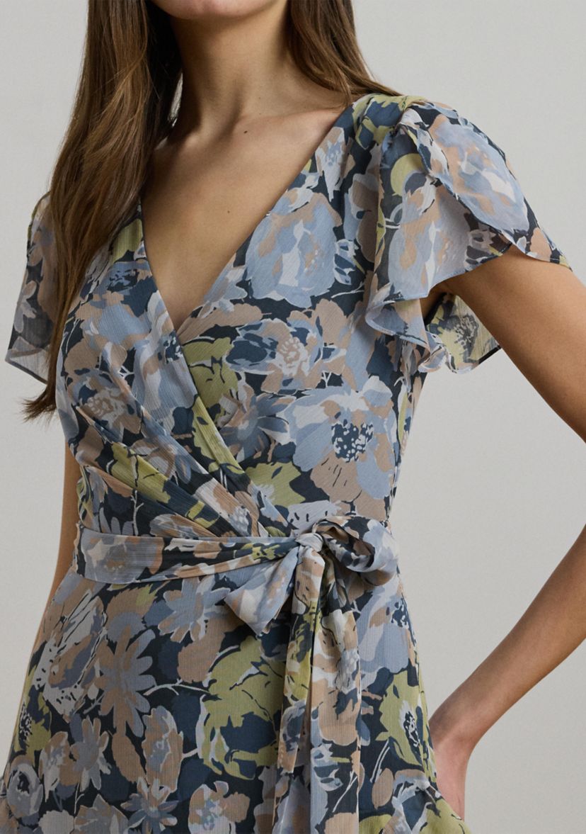 Kimbinell Flutter Sleeve Dress