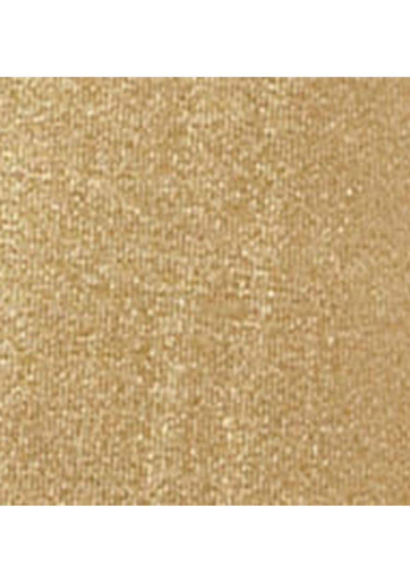 Womens Metallic Jersey Twist-Front Gown