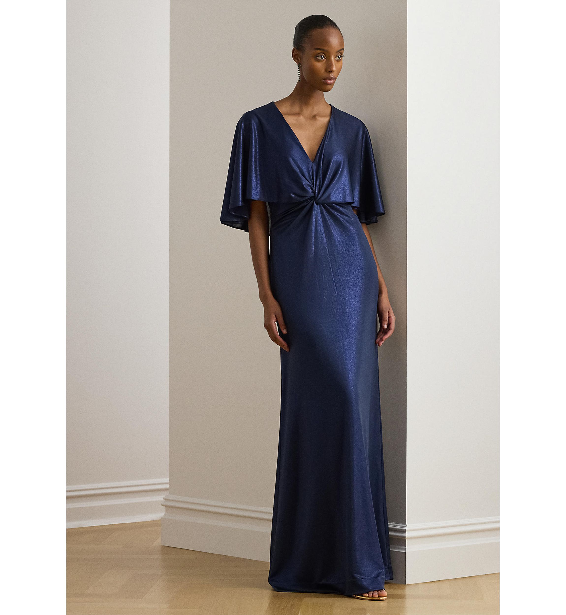knee length dresses for ladies Polo Ralph Lauren Cotton Maxi Dress main image 0