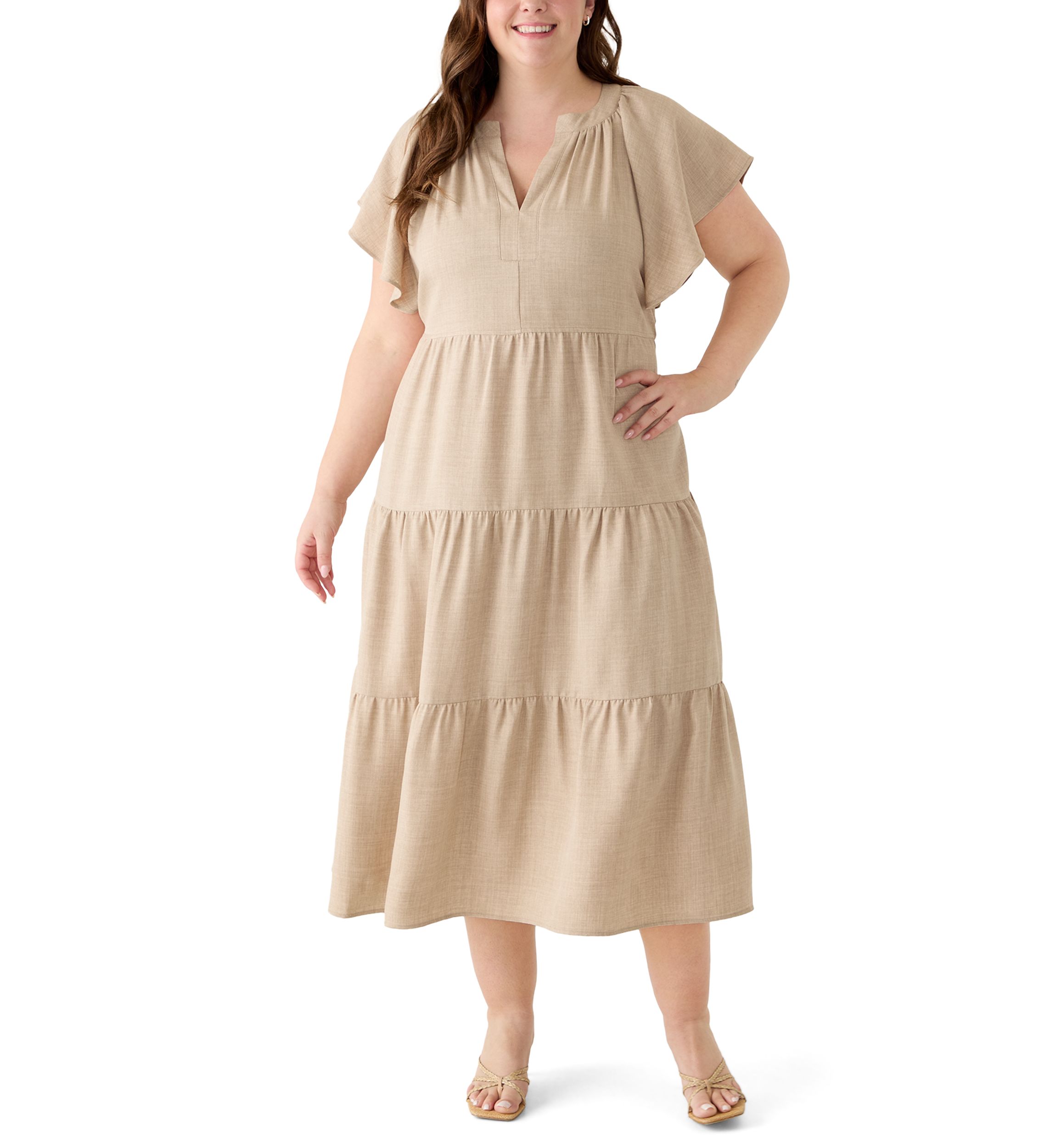 Women's Brown Plus Size Dresses | Belk