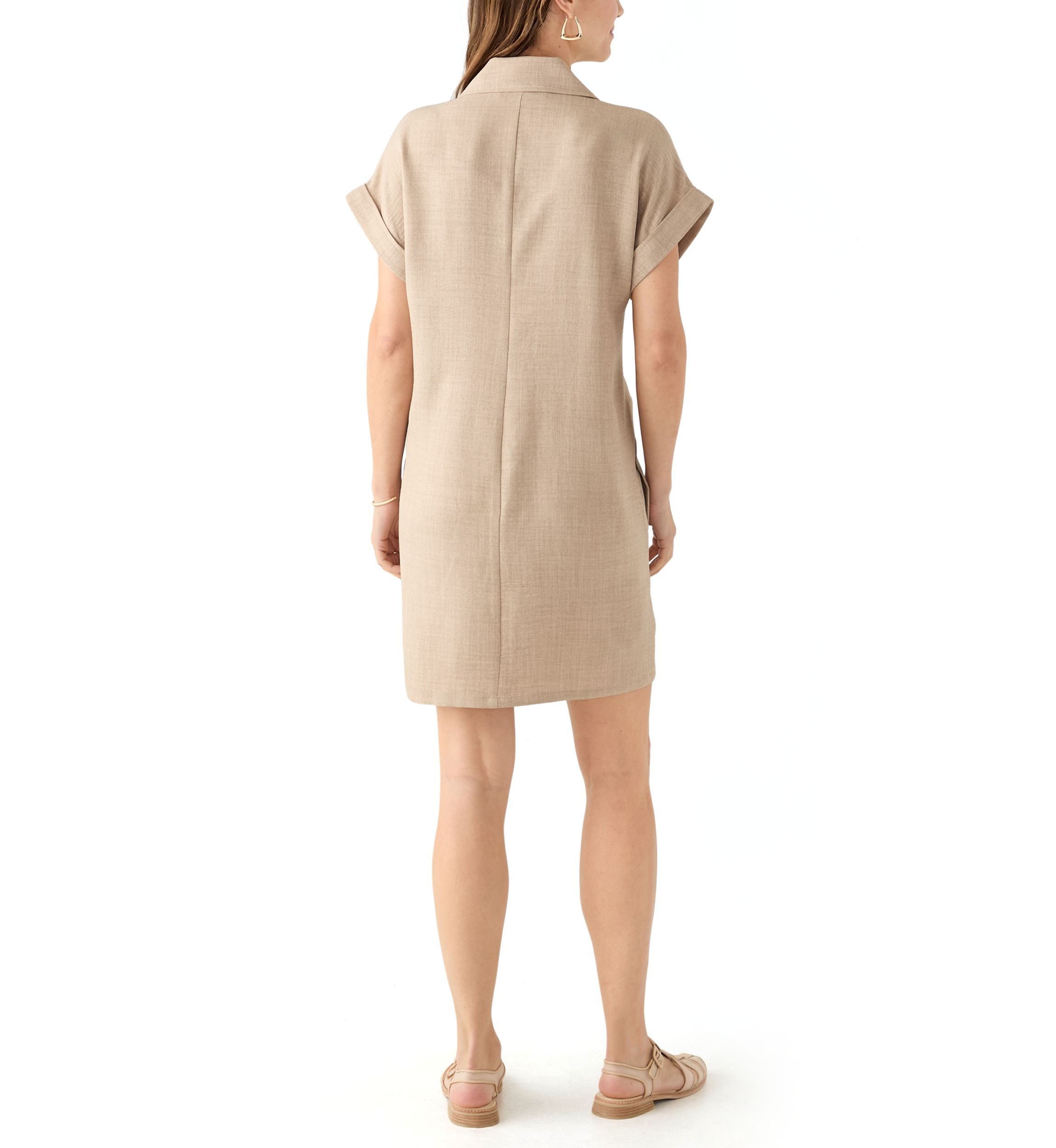 linen mini dress near me Kawase Tie Side Mini Dress in Linen White