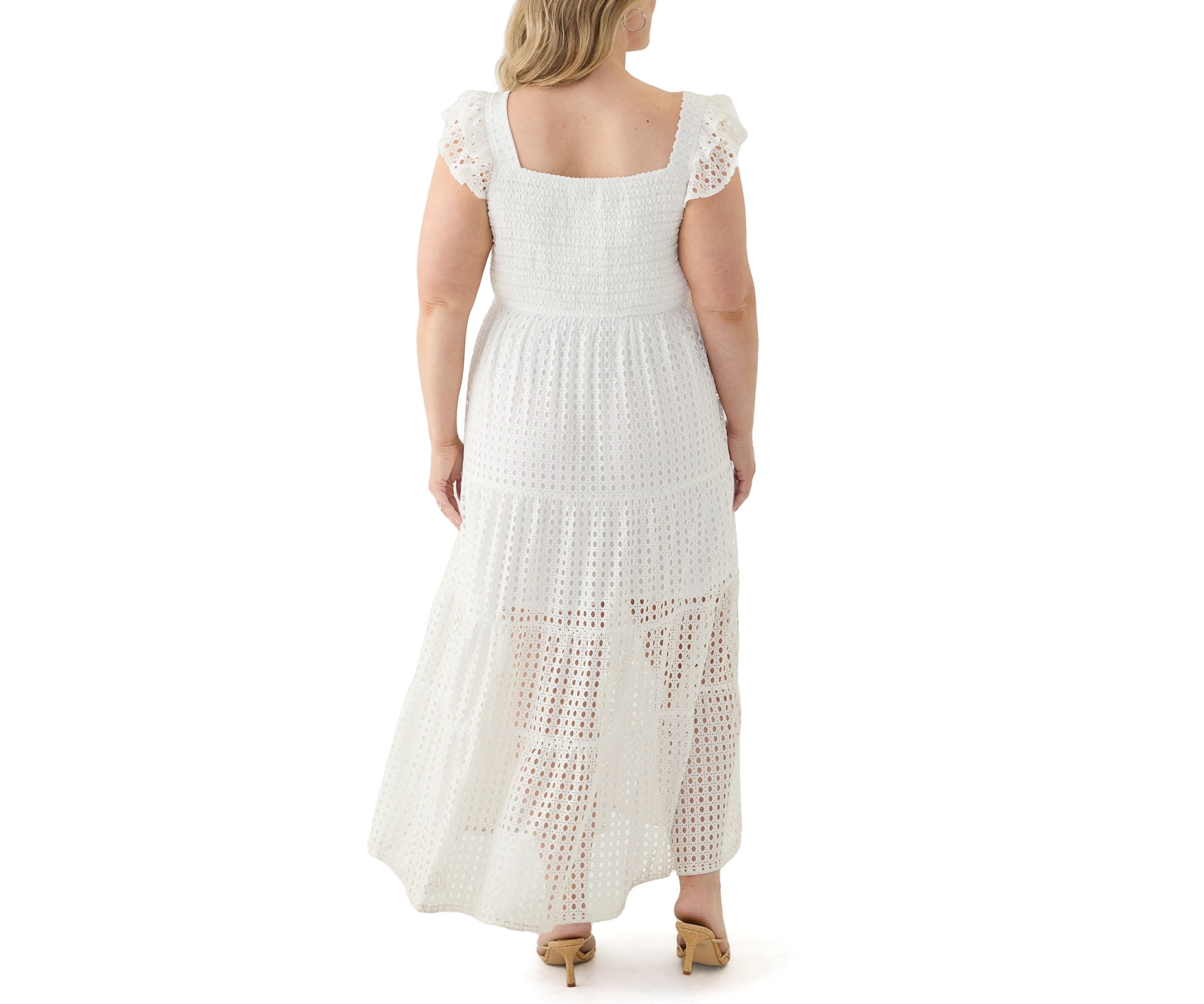 Plus Size Sleeveless V-Neck Dress