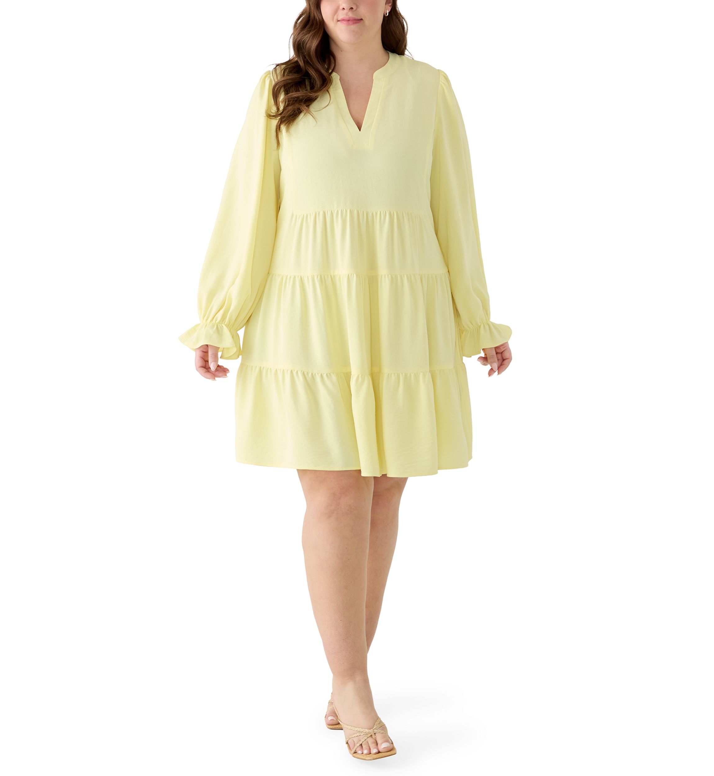Women's Yellow Plus Size Dresses | Belk