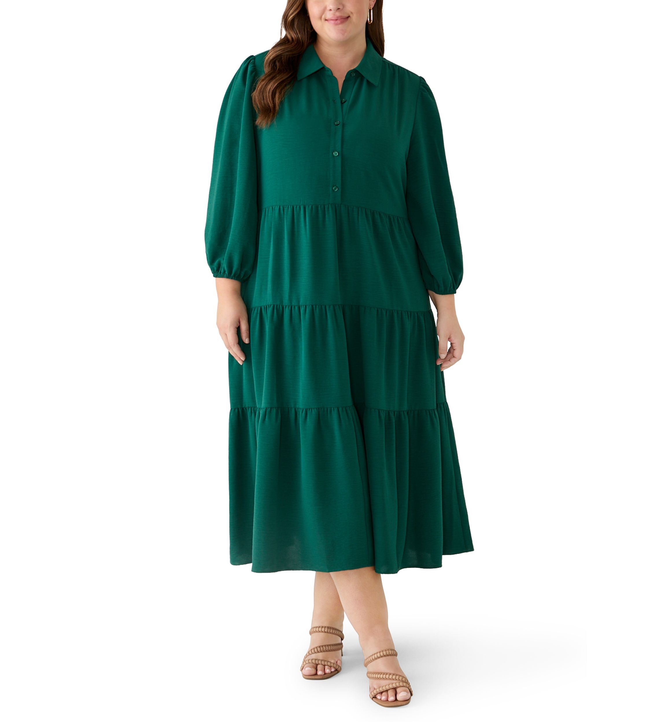 Women's Green Plus Size Dresses