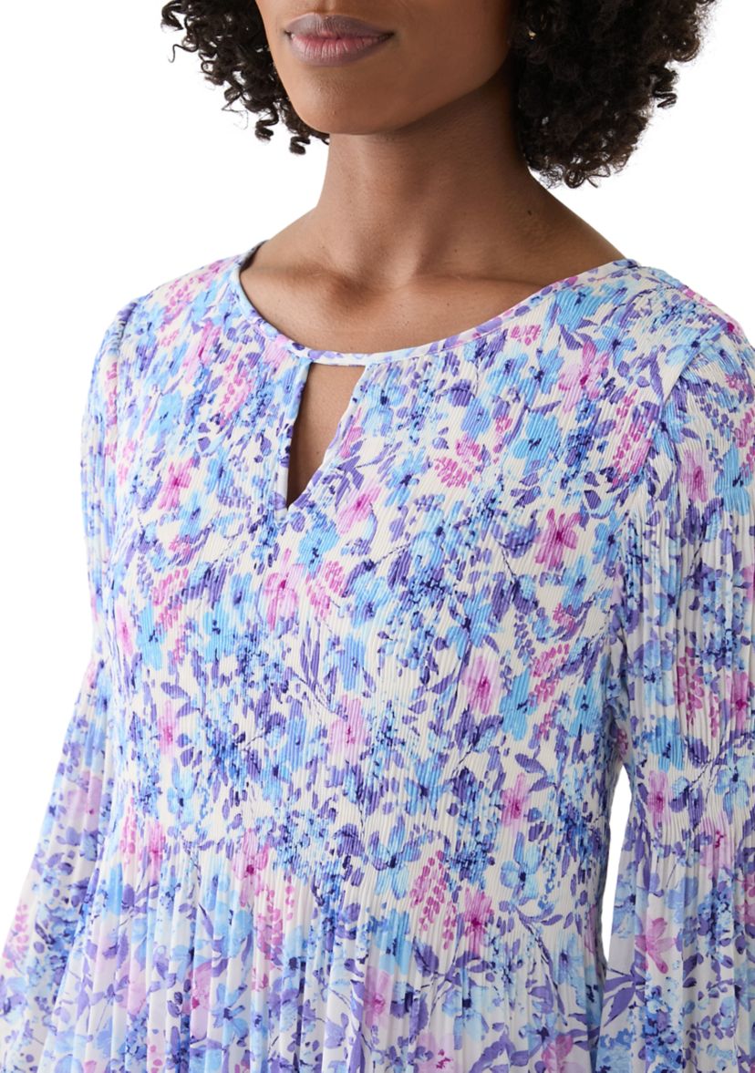 Womens Printed A-Line Dress