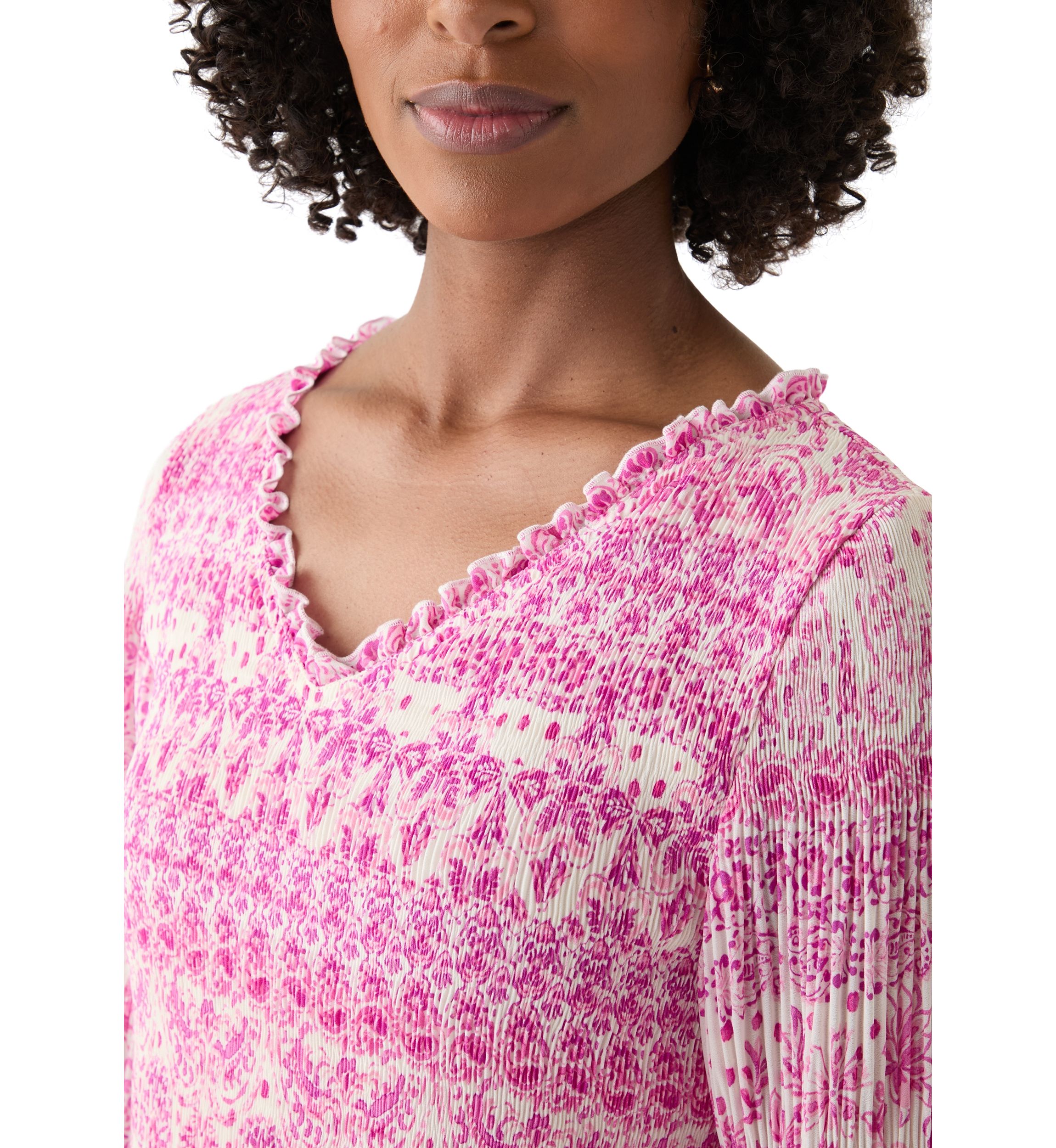 Womens Paisley Printed A-Line Dress