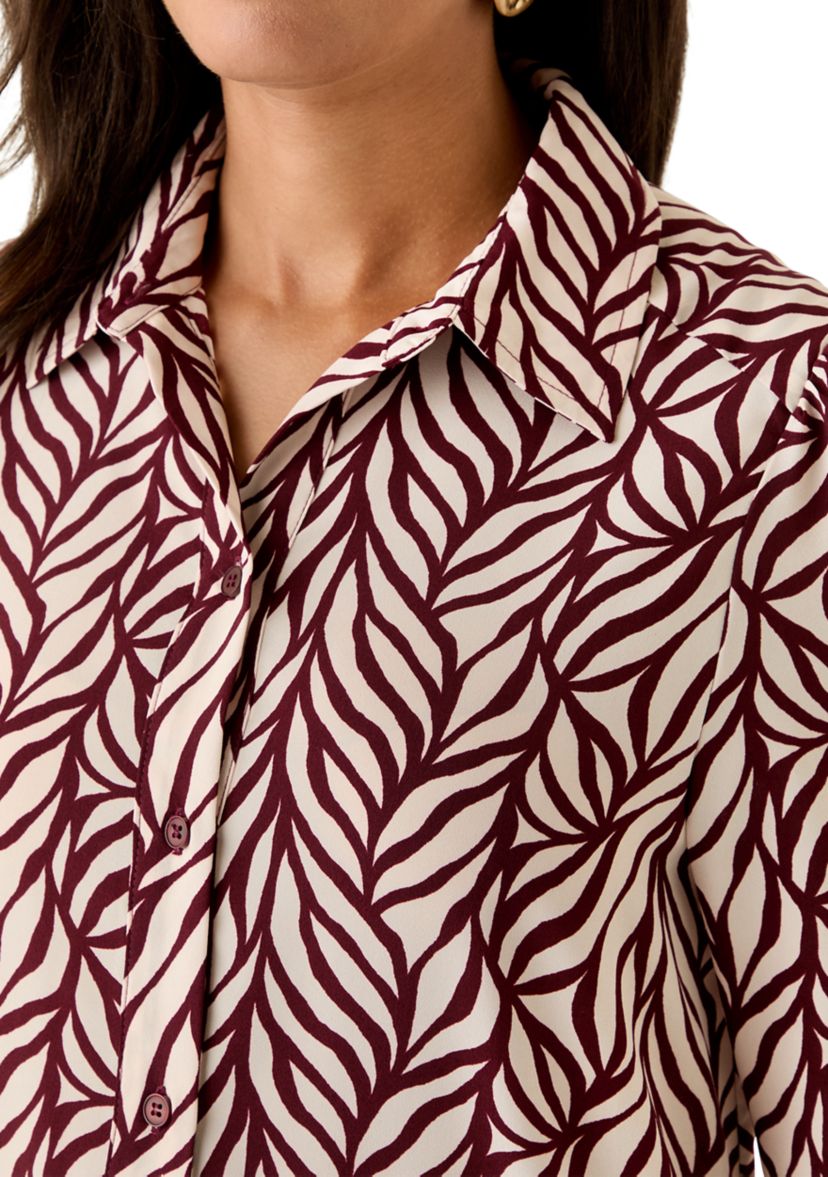 Womens Long Sleeve Ruffle Hem Mini Dress