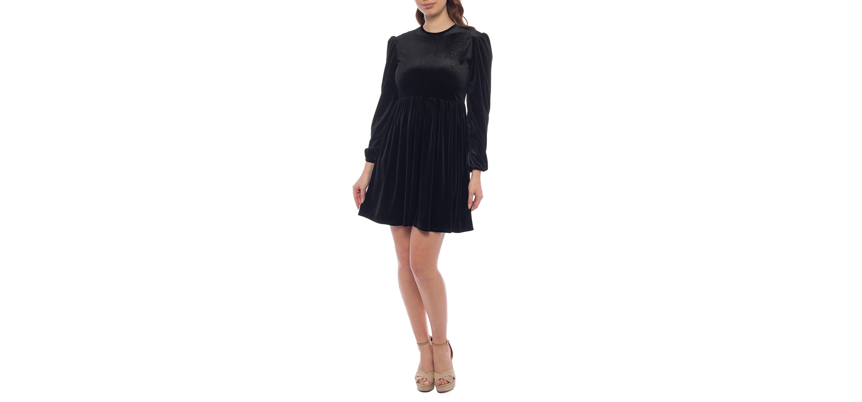 Baby Doll Velvet Dress