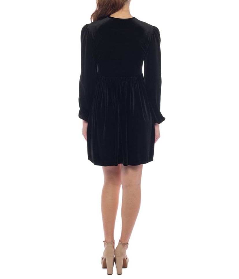 Baby Doll Velvet Dress
