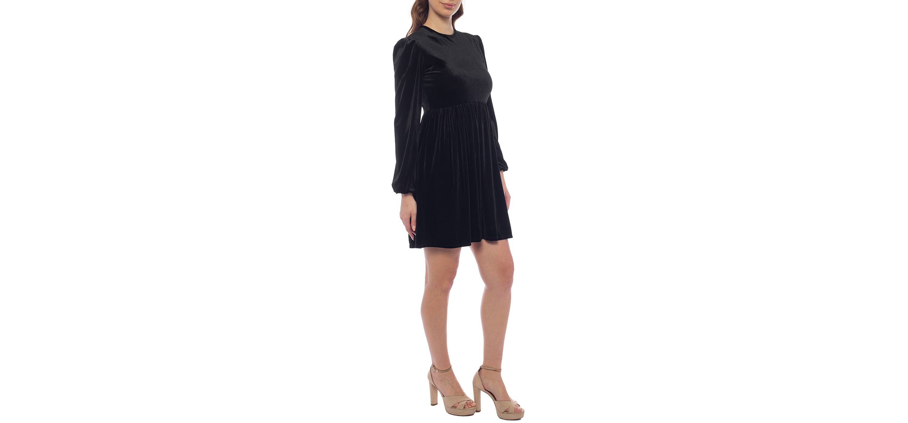 Baby Doll Velvet Dress