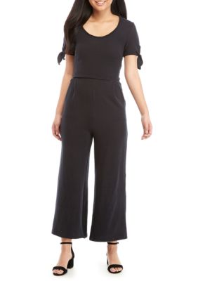 Jolt Solid Knit Jumpsuit | belk