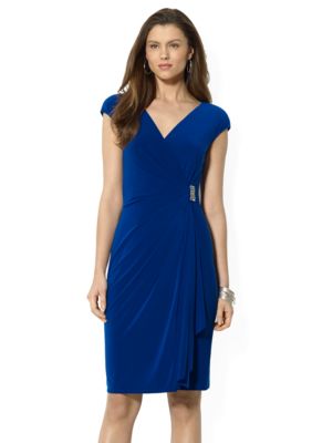 American Living™ Ruffled Surplice Dress | Belk