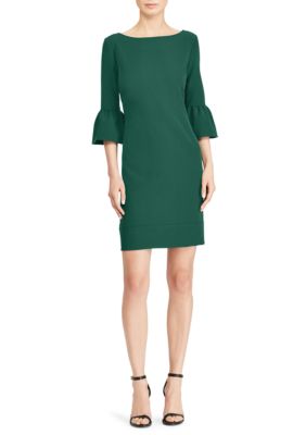 American Living™ Kaylin Crepe Bell-Sleeve Dress | belk