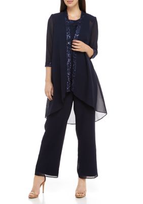 Maya brooke 3 sales piece pant suit