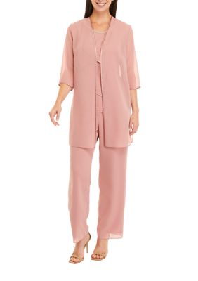 Buy Petite Women's Crinkle Duster Pant Set Online – SleekTrends